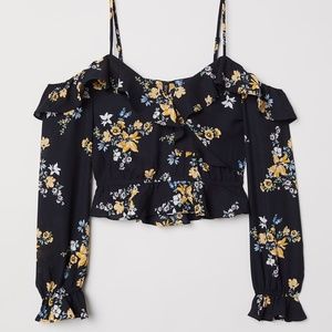 BUNDLE ME✨COLD SHOULDER RUFFLE TOP